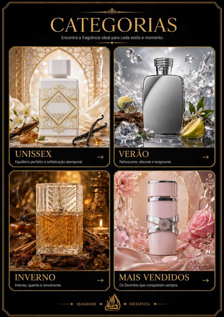 Página 3 do catálogo de perfumes árabes
