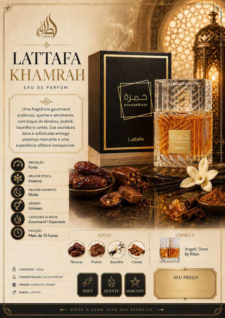 Página 6 do catálogo de perfumes árabes