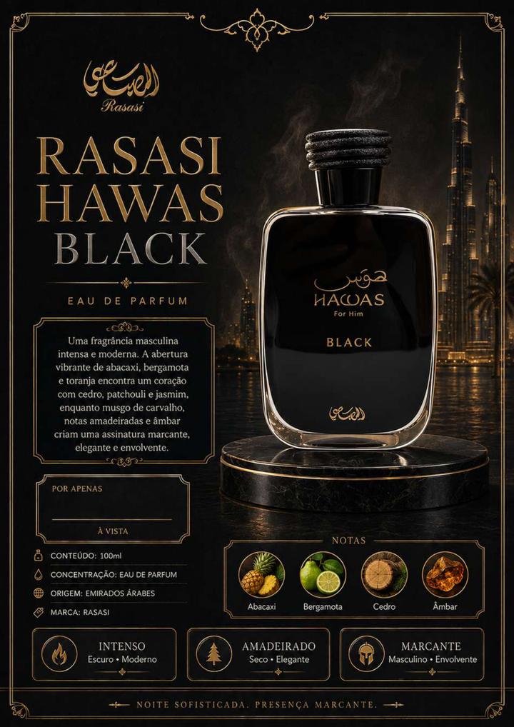 Página 14 do catálogo de perfumes árabes